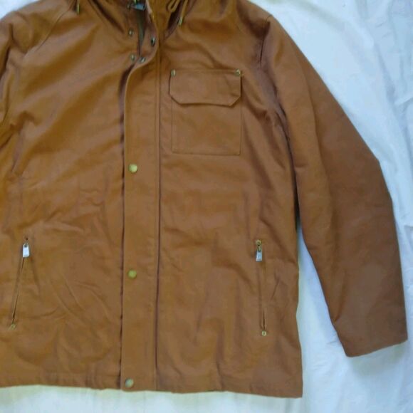 Pendleton Hooded Timber Cruiser Jacket Whiskey Brown Canvas Outdoor Mens XXL - Picture 4 of 16